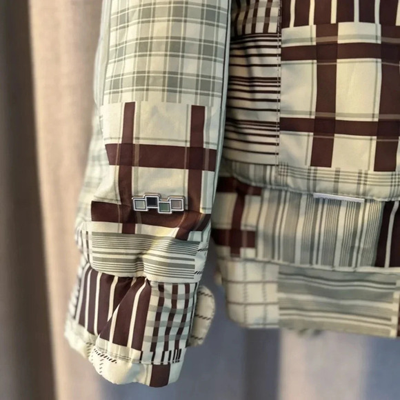 Foursquare Snow Board Outerwear 5K Jacket. Women's Size M. Green and Brown - Picture 11 of 12